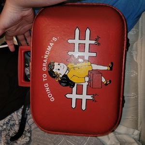 Vintage going to grandma's suitcase